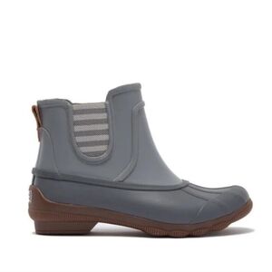 Sperry Womens Saltwater Syren Duck Rubber Waterproof Ankle Booties shoes 8.5